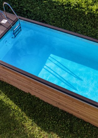 Piscine en container